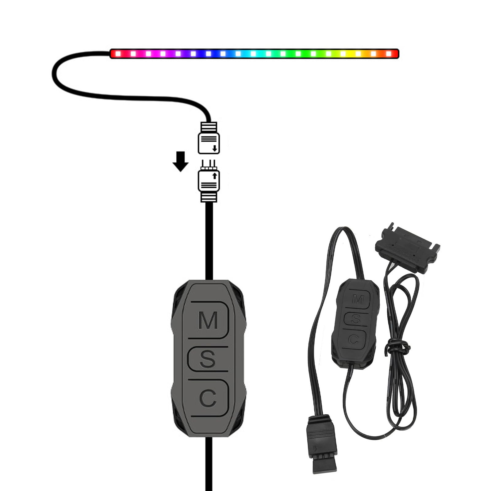 ARGBファン 3点セット＋コントローラー ARGBファン 3点セット＋コントローラー Cooler MasterのARGB